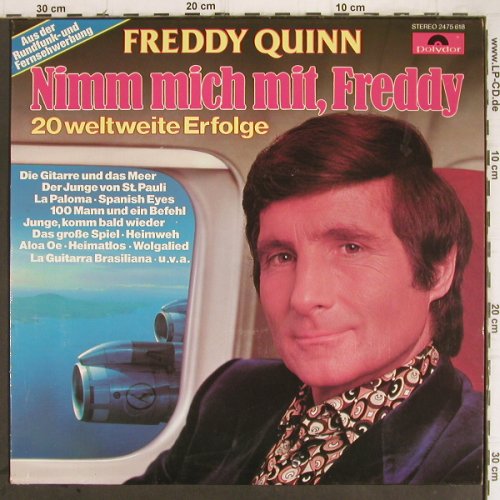 Quinn,Freddy: Nimm mich mit,Freddy, Polydor(2475 618), D,  - LP - Y9394 - 5,00 Euro