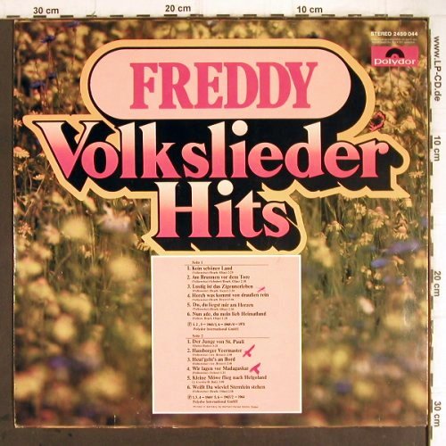 Quinn,Freddy: Volkslieder Hits, woc, Polydor(2459044), D, 1971 - LP - Y9399 - 5,00 Euro