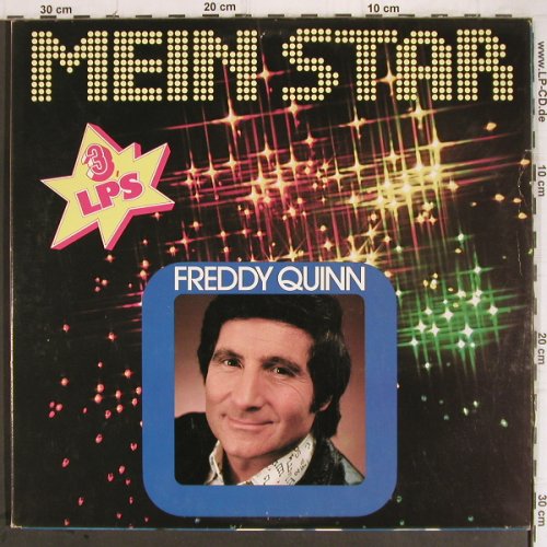 Quinn,Freddy: Mein Star, Foc, Polydor Club-Ed.(38 086 5), D,  - 3LP - Y9402 - 7,50 Euro