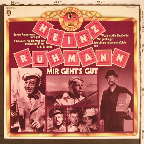 Rühmann,Heinz: Mir Geht's Gut, Ri, EMI(028-45 039), D,  - LP - Y9405 - 5,00 Euro