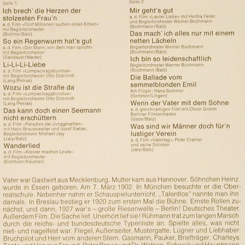 Rühmann,Heinz: Mir Geht's Gut, Ri, EMI(028-45 039), D,  - LP - Y9405 - 5,00 Euro