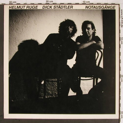 Ruge,Helmut / Dick Städtler: Notausgnge, Plne(88 393), D, 1985 - LP - Y9419 - 3,00 Euro