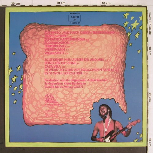 Reichel,Achim: Heiße Scheibe, Ahorn(6.23741 AP), D, 1979 - LP - Y9423 - 6,00 Euro