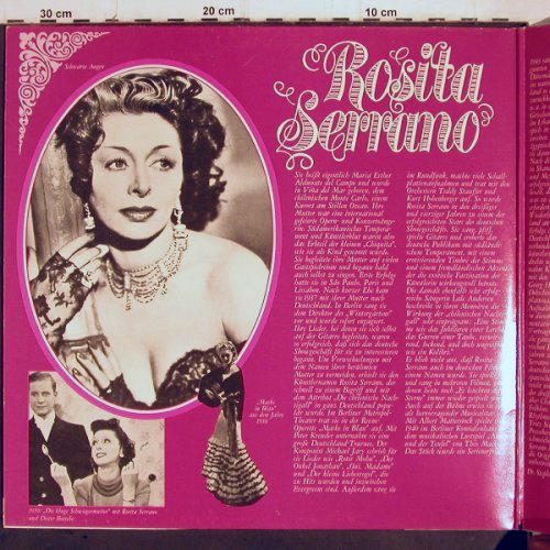Serrano,Rosita: Roter Mohn(chilenische Nachtigall), EMI (C 178-31597/98), D, Foc Typ: 2LP Best.-Nr.: Y9441 Preis: 9,00 Euro