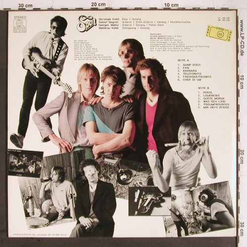 Span: Spontan,Foc, Ariola (205 206), CH, 1982 Typ: LP Best.-Nr.: Y9453 Preis: 9,00 Euro