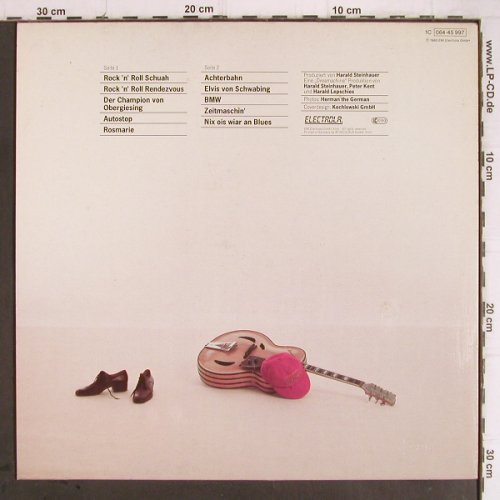 Spider Murphy Gang: Rock'n'Roll Schuah, EMI (064-45 997), D, 1980 Typ: LP Best.-Nr.: Y9455 Preis: 6,00 Euro