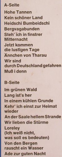Storm,Henno  und der Cantanara Chor: Über uns der Himmel, Maritim (47053 FU), D Typ: LP Best.-Nr.: Y9479 Preis: 5,00 Euro