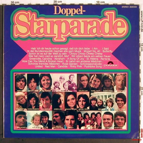 V.A.Doppel-Starparade: Roy Black & Anita..The Mixtures,Foc, Polydor(2630 044), D,m-/vg+, 1971 - 2LP - Y9523 - 5,00 Euro