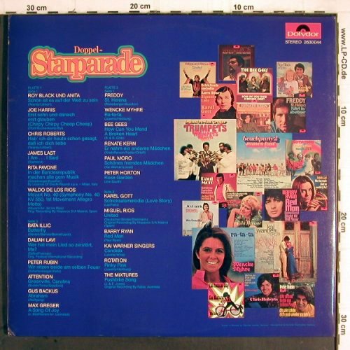 V.A.Doppel-Starparade: Roy Black & Anita..The Mixtures,Foc, Polydor(2630 044), D,m-/vg+, 1971 - 2LP - Y9523 - 5,00 Euro