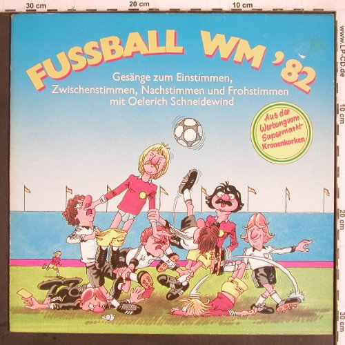 V.A.Fussball WM'82: Gesänge zum Einstimmen,..., Danny' Pan(T 70004), D,  - LP - Y9525 - 5,00 Euro