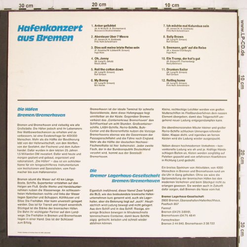 V.A.Hafenkonzert aus Bremen: Boccaccio St.Orch.. F.Hark Scheidtm, Boccaccio/Br.LagerhausG.(BO LP 255), D,  - LP - Y9530 - 6,00 Euro