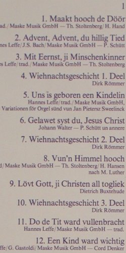 V.A.Hoch kloppt dat Hart: Plattdeutsche Weihnachtslider, Maske Musik(MMG 64 00 33), D, 1986 - LP - Y9534 - 7,50 Euro