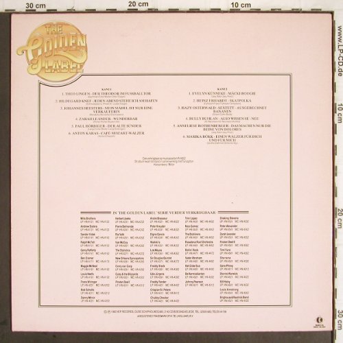 V.A.Schön war die Zeit Vol.1: Theo Lingen... Marika Rökk, Hep Rec. (HN 4651), NL Typ: LP Best.-Nr.: Y9575 Preis: 4,00 Euro