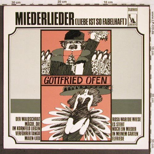 Ofen,Gottfried: Miederlieder,Liebe ist so fabelhaft, Liberty(LBS 83 195 I), D, vg+/vg+,  - LP - Y9635 - 6,00 Euro
