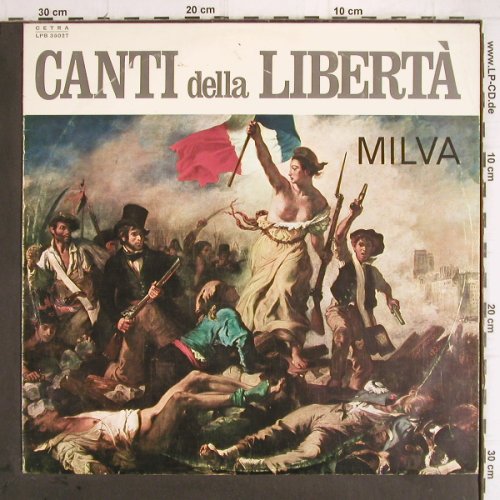 Milva: Canti della Libert, Cetra(LPB 35027), I, 1965 - LP - Y9694 - 7,50 Euro