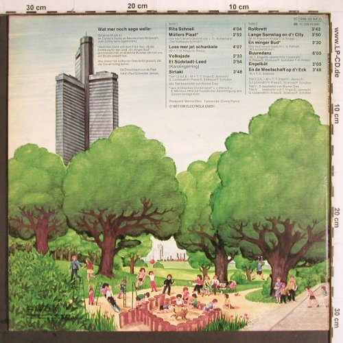 De Bläck Föss: Links Erm Rechts Erm, Foc, EMI(058-32 640), D, 1977 - LP - Y9748 - 6,00 Euro
