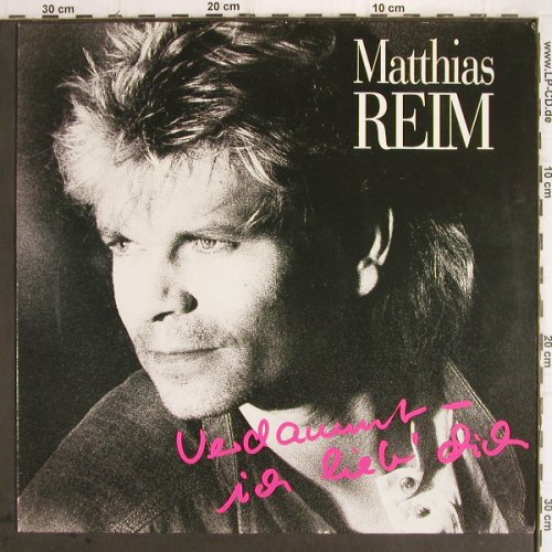 Reim,Matthias: Verdammt Ich Lieb Dich*2+1, Polydor(873 905-1), D, 1990 - 12inch - Y9754 - 3,00 Euro