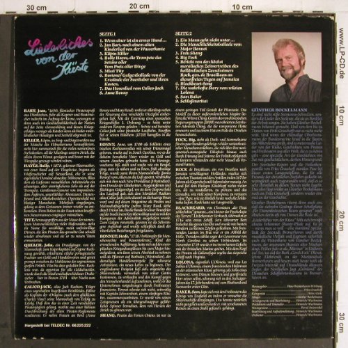 Bockelmann,Günther: Liederliches von der Küste, Bremerhafen Werbung (66.225 222), D Typ: LP Best.-Nr.: Y9760 Preis: 7,50 Euro