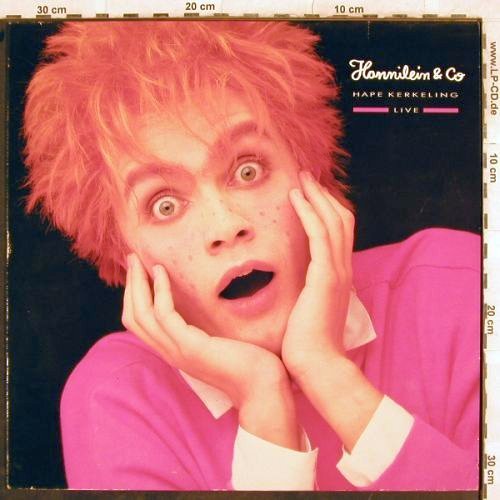 Kerkeling,Hape: Hannilein & Co, Live, Teldec (6.26302 AP), D, 1986 Typ: LP Best.-Nr.: Y9778 Preis: 6,00 Euro