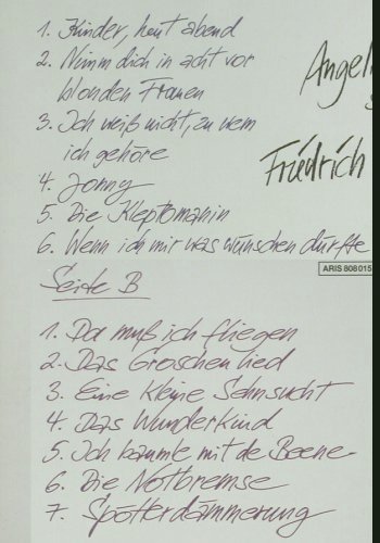 Thomas,Angelika: singt Friedrich Hollaender, vg+/m-, Happy Valley/BMG (ARIS 808015), D, 1988 Typ: LP Best.-Nr.: Y9806 Preis: 7,50 Euro