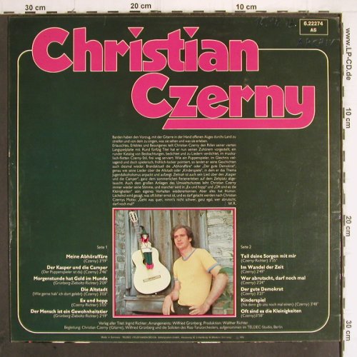 Czerny,Christian: Der Puppenspieler ist da..., Telefunken(6.22274 AS), D, woc, 1975 - LP - Y9899 - 3,00 Euro
