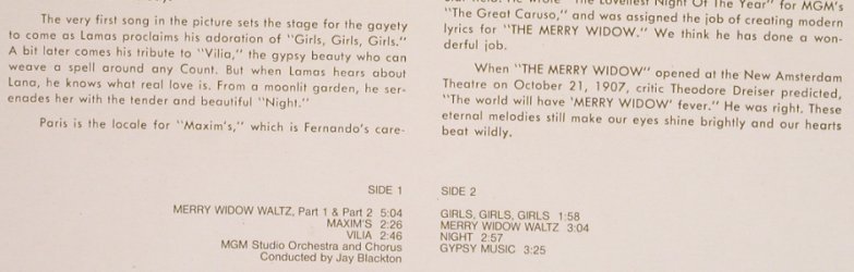 Merry Widow,The: Songs Sung by F.Lamas,Ri,1925, CBS(CBS 450231 1), NL,  - LP - A1164 - 4,00 Euro