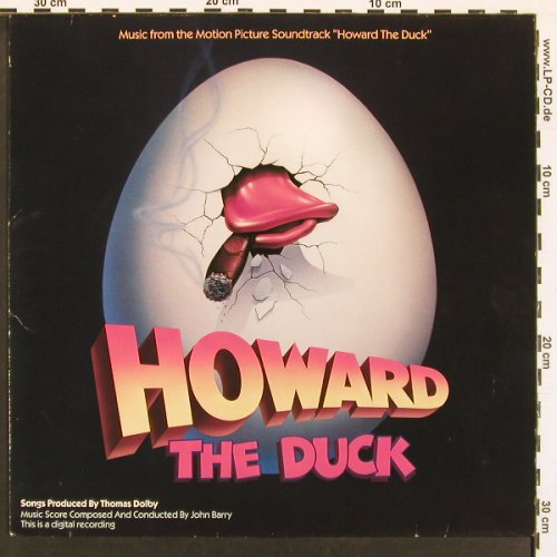 Howard The Duck: Music From,Thomas Dolby,John Barry, MCA(254 260-1), D, 86 - LP - B4674 - 5,50 Euro