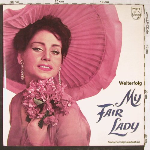 My Fair Lady: Origin.Theater d.Westens, Philips(S 08 644 L), D, Mono,  - LP - E5504 - 6,50 Euro