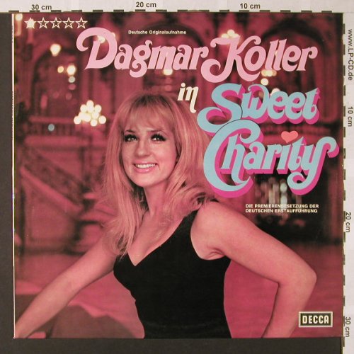 Koller,Dagmar: Sweet Charity,PromoSticker onLabel, Decca(SLK 16 643-P), D, 1970 - LP - E8537 - 7,50 Euro