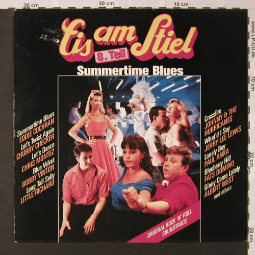 Eis Am Stiel 8: Summertime Blues, m-/vg+, CBS(462952 1), NL, 1988 - LP - E8788 - 5,00 Euro