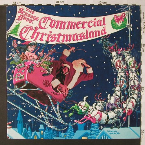 Scrooge Bros.: Commercial Christmas(Comedy), Enigma(E1043), US, 1983 - LP - E8996 - 5,00 Euro