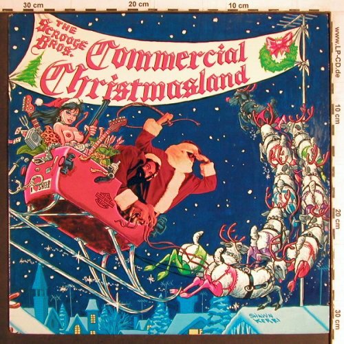 Scrooge Bros.: Commercial Christmas(Comedy), Enigma(E1043), US, 1983 - LP - E8996 - 5,00 Euro