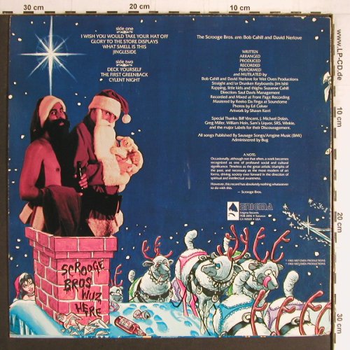 Scrooge Bros.: Commercial Christmas(Comedy), Enigma(E1043), US, 1983 - LP - E8996 - 5,00 Euro