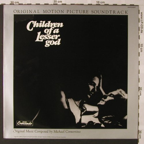Children Of A Lesser God: Original Soundtrack, Crescendo(GNPS-8007), D, 1986 - LP - E9535 - 6,00 Euro