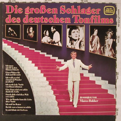 Bakker,Marco: Die Gr.Schlager des Deutschen Tonfi, EMI(088-46 499), D, 1981 - LP - F1247 - 5,00 Euro