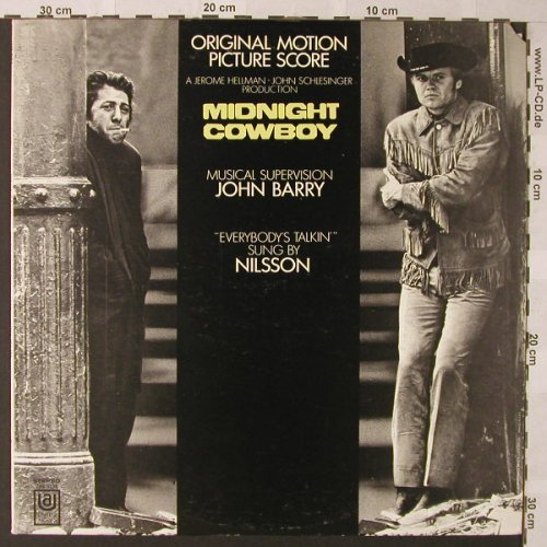 Midnight Cowboy: Original Soundtrack, co, UA(UAS 5198), US, 1969 - LP - F156 - 9,00 Euro