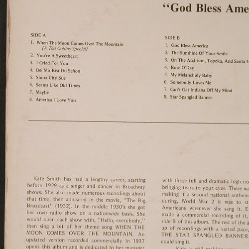 Smith,Kate: sings God,Bless America..1937-41, Sunbeam(HB-307), US, 1974 - LP - F1736 - 7,50 Euro