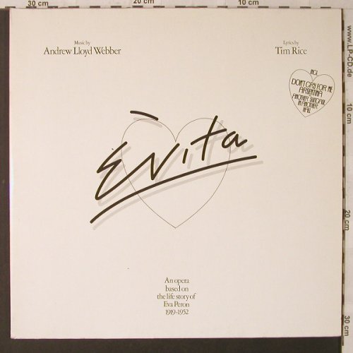 Evita: Andrew Lloyd Webber,Foc, MCA(250 429-1), D, 1976 - 2LP - F1795 - 6,00 Euro