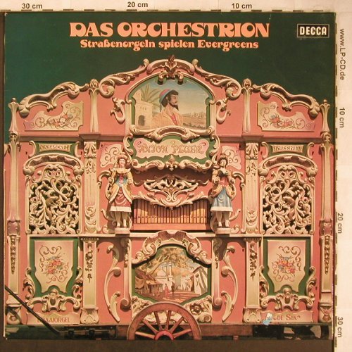 Orchestrion, Das: Straßenorgeln spielen Evergreens, Decca(ND 790), D, 1971 - LP - F2469 - 6,00 Euro