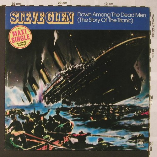 Glen,Steve: Down Among The Dead Men+1, CBS(12.8969), NL, 1980 - 12inch - F277 - 5,00 Euro