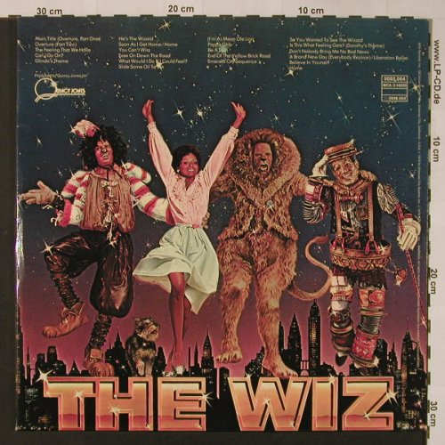 The Wiz: Orig.Soundtr. , Foc - Quincy Jones, MCA(0082.064), D, 1978 - 2LP - F3284 - 9,00 Euro