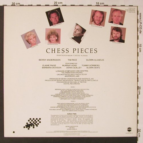 Chess Pieces: Best Of, m-/vg+, Telstar(STAR 2274), UK, 1987 - LP - F3413 - 4,00 Euro