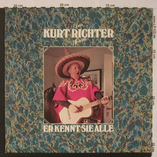 V.A.Das Kurt Richer Album: Er kennt Sie Alle,Foc, Teldec(66.21540), D,Promo,  - LP - F4236 - 15,00 Euro