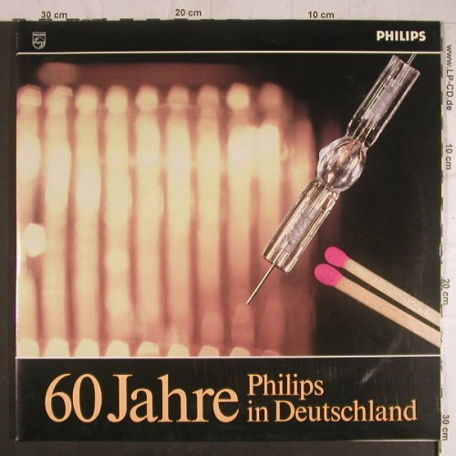 V.A.Philips: 60 Jahre in Deutshland, Foc,Booklet, Philips(0647 194/195), D,  - 2LP - F6200 - 6,00 Euro