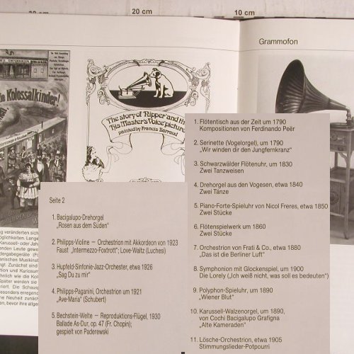 V.A.Happy Orchestrion-Der Jahrmarkt: Hist.Museum Frankf.Dez.1977,Booklet, Siegfrieds MechanischesM(SMM 03), D, m-/vg+, 1977 - LP - F6823 - 7,50 Euro