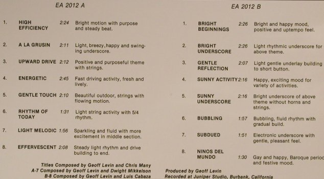 V.A.Bright Beginnings: Contemporary scores..bright&sunny, Emil Ascher Inc.(EA 2012), US, 1984 - LP - F6835 - 4,00 Euro