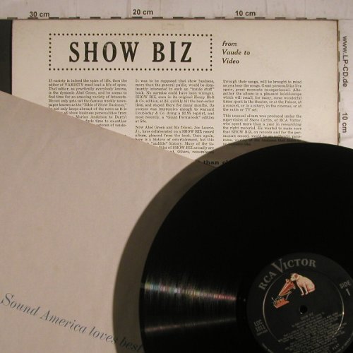 Show Biz: From Vaude to Video-Variety, RCA Victor(LOC 1011), US,  - LP - F7262 - 9,00 Euro