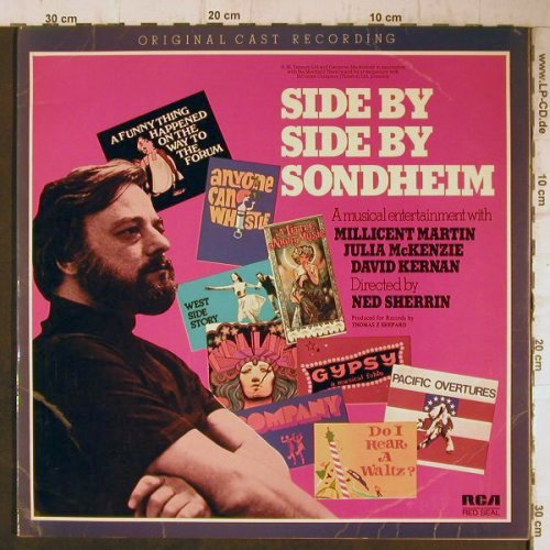 V.A.Side by Side by Sondheim: Millicent Martin,J.McKenzie..., Foc, RCA Red Seal(CBL 2/1851), UK, 1976 - 2LP - F7635 - 7,50 Euro