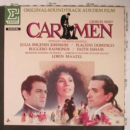Carmen, extraits - Georges Bizet: Julia Migenes, Domingo, Erato(ZL 30930), D, 1984 - LP - F7881 - 5,00 Euro