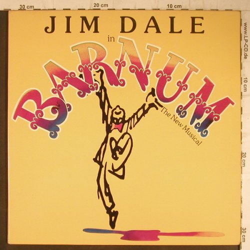 Barnum: Jim Dale in-The New Musical, Foc, CBS(JS 36576), US, 1980 - LP - F7935 - 7,50 Euro